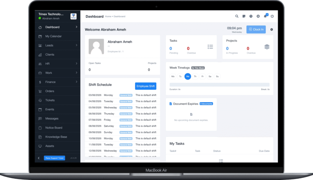 Office Intranet & CRM System